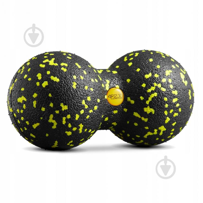 Масажний м'яч 4fizjo EPP DuoBall 08 Black/Yellow (P-5907222931301) - фото 1 Масажний м'яч 4fizjo EPP DuoBall 08 Black/Yellow (P-5907222931301) - фото 1