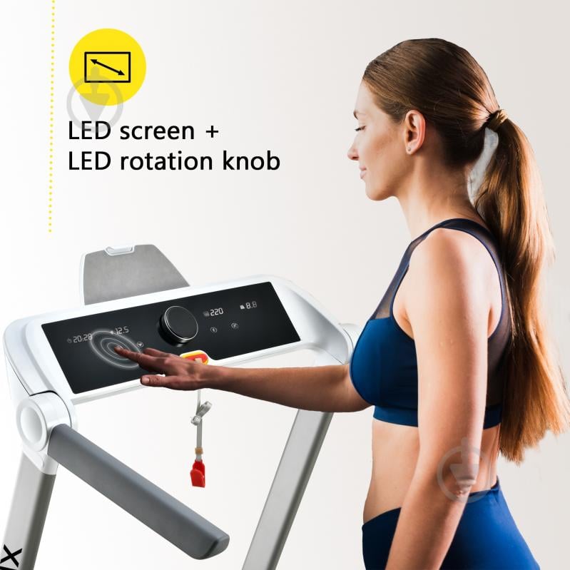 Бігова доріжка Tina White/Grey Cornix - фото 12