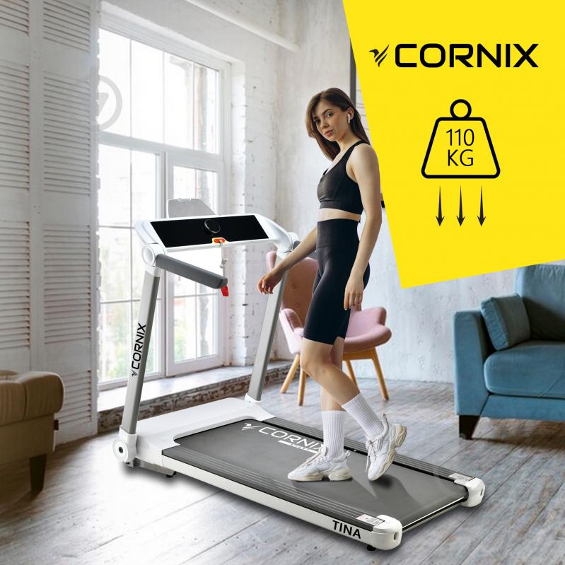 Бігова доріжка Tina White/Grey Cornix - фото 4