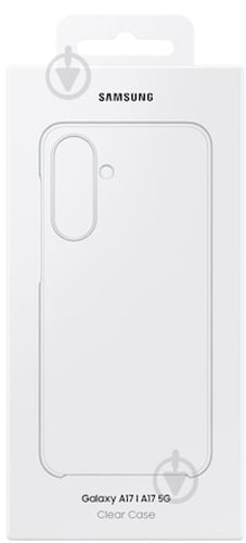 Чехол-холдер Samsung Clear Case Transparent (EF-QA176CTEGWW) для A17 - фото 6