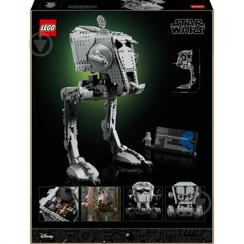 Конструктор LEGO Star Wars Крокоход AT-ST™ 75417 - фото 2