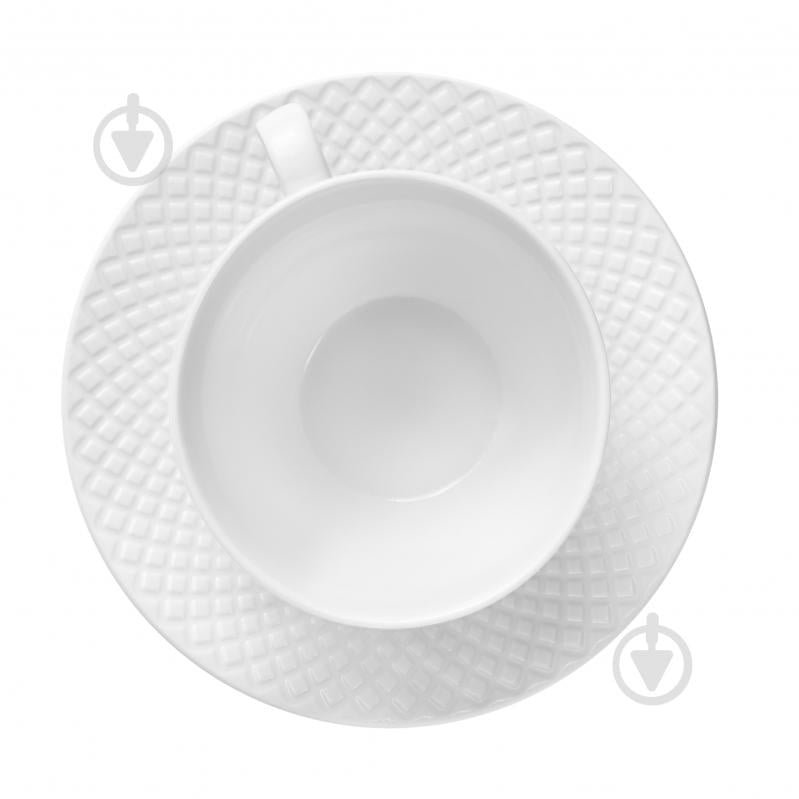 Чашка с блюдцем Krauff Brilliant 220 мл 21-316-017 - фото 3 Чашка с блюдцем Krauff Brilliant 220 мл 21-316-017 - фото 3