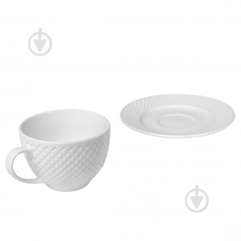 Чашка с блюдцем Krauff Brilliant 220 мл 21-316-017 - фото 4 Чашка с блюдцем Krauff Brilliant 220 мл 21-316-017 - фото 4