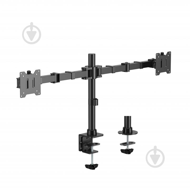 Кріплення для монітора OfficePro MA112B 17-35" 2-20kg Black поворотно-похилі 17"-35" чорний - фото 1 Кріплення для монітора OfficePro MA112B 17-35" 2-20kg Black поворотно-похилі 17"-35" чорний - фото 1