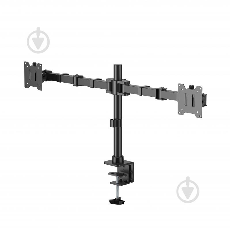 Кріплення для монітора OfficePro MA112B 17-35" 2-20kg Black поворотно-похилі 17"-35" чорний - фото 3 Кріплення для монітора OfficePro MA112B 17-35" 2-20kg Black поворотно-похилі 17"-35" чорний - фото 3