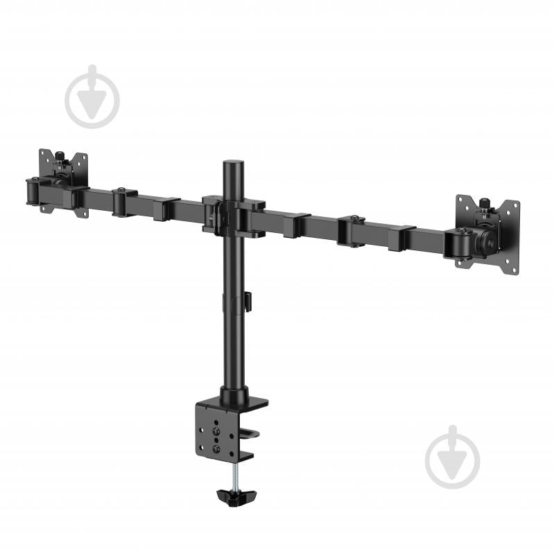 Кріплення для монітора OfficePro MA112B 17-35" 2-20kg Black поворотно-похилі 17"-35" чорний - фото 4 Кріплення для монітора OfficePro MA112B 17-35" 2-20kg Black поворотно-похилі 17"-35" чорний - фото 4