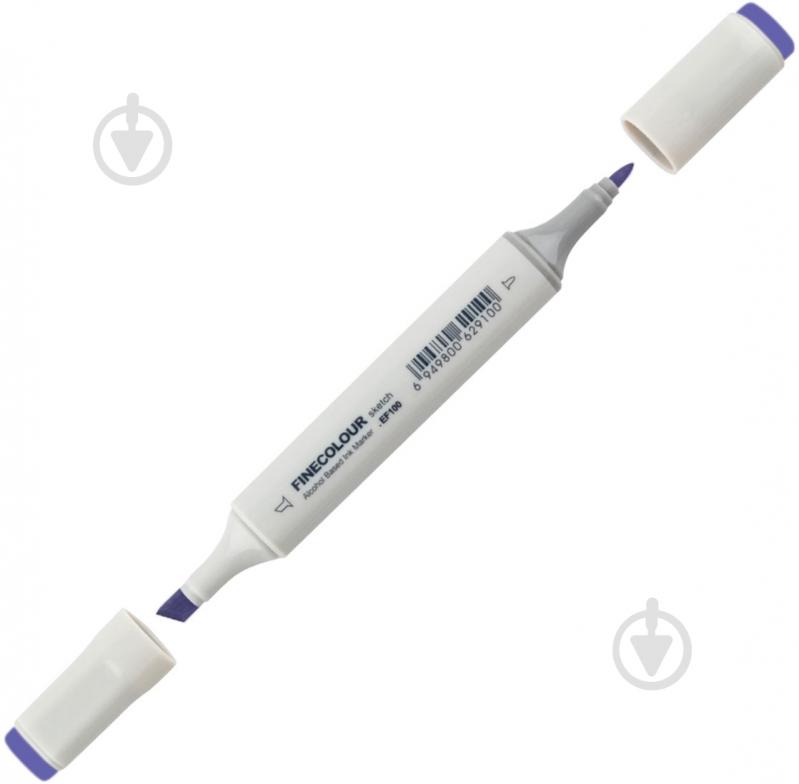 Маркер спиртовий FINECOLOUR Sketch EF100-110 чорниця - фото 1