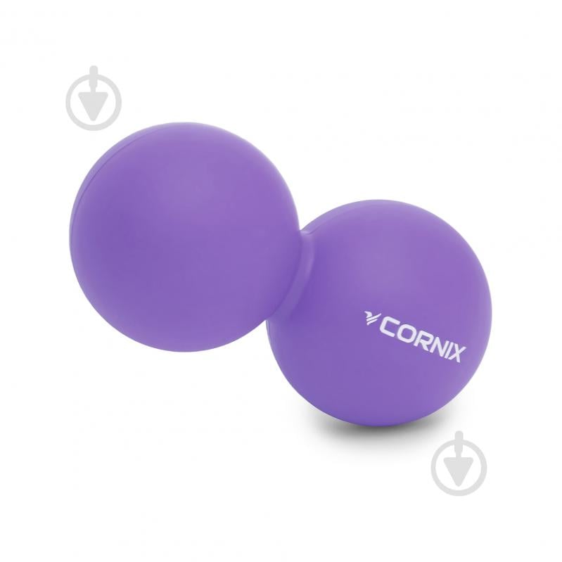 Массажный мяч Cornix Lacrosse DuoBall 6,3x12,6 см XR-0114 Purple - фото 5 Массажный мяч Cornix Lacrosse DuoBall 6,3x12,6 см XR-0114 Purple - фото 5