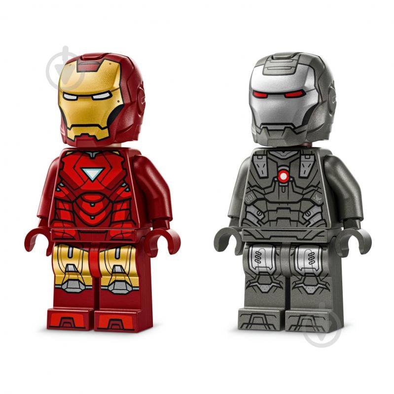 Конструктор LEGO Super Heroes Marvel Железный человек и Боевая Машина против Хаммер Дронов 76320 - фото 7 Конструктор LEGO Super Heroes Marvel Железный человек и Боевая Машина против Хаммер Дронов 76320 - фото 7
