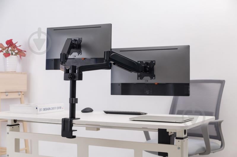 Кріплення для монітора OfficePro MA722B 17-32" 1-9kg Black поворотно-похилі 17"-32" чорний - фото 10 Кріплення для монітора OfficePro MA722B 17-32" 1-9kg Black поворотно-похилі 17"-32" чорний - фото 10