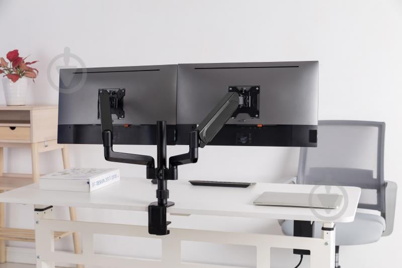 Кріплення для монітора OfficePro MA722B 17-32" 1-9kg Black поворотно-похилі 17"-32" чорний - фото 11 Кріплення для монітора OfficePro MA722B 17-32" 1-9kg Black поворотно-похилі 17"-32" чорний - фото 11