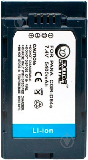 Batteria Per Panasonic CGA-D54s – 7800mAh, 7,4V, Li-Ion, Ricambio Compatibile