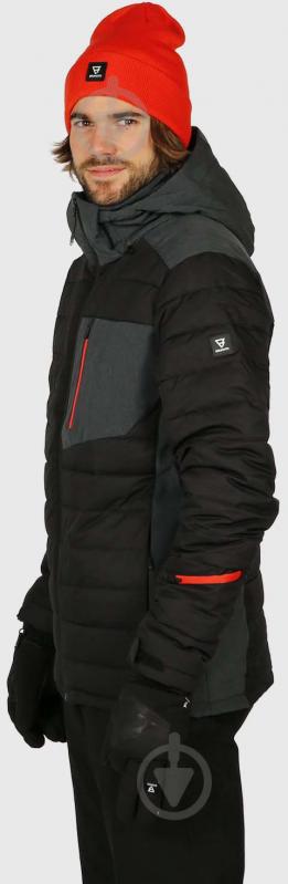 Куртка чоловіча зимова Brunotti Trysail Mens Snowjacket 2021123079-099 р.M чорна - фото 3