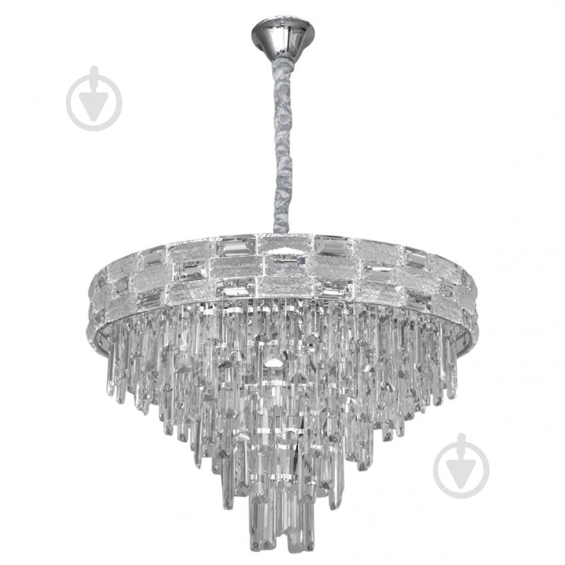 Люстра подвесная V-WATT KUNST CHR 13x40 Вт E14 хром - фото 1 Люстра подвесная V-WATT KUNST CHR 13x40 Вт E14 хром - фото 1