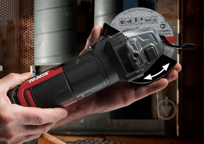 Болгарка (кутова шліфмашина) SKIL AG1E9151GB - фото 5 Болгарка (кутова шліфмашина) SKIL AG1E9151GB - фото 5