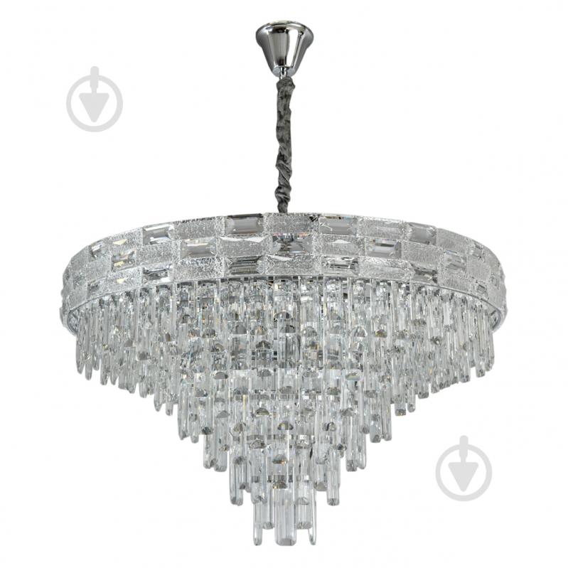 Люстра подвесная V-WATT KUNST CHR 19x40 Вт E14 хром - фото 1