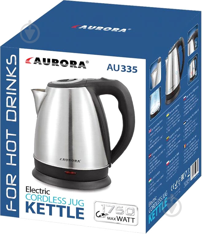 Электрочайник Aurora 335AU - фото 2