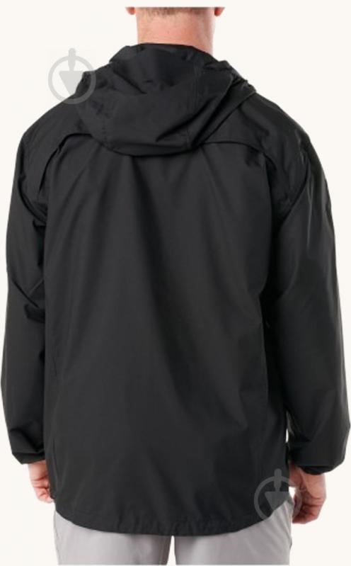 Куртка чоловіча демісезонна 5.11 Tactical Cascadia Windbreaker Jacket р.XXL чорна - фото 3