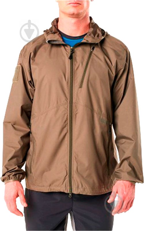 Куртка чоловіча демісезонна 5.11 Tactical Cascadia Windbreaker Jacket р.XXL зелена - фото 1