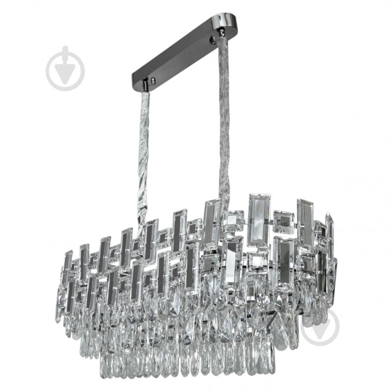 Люстра подвесная V-WATT REGN CHR 8x40 Вт E14 хром - фото 1