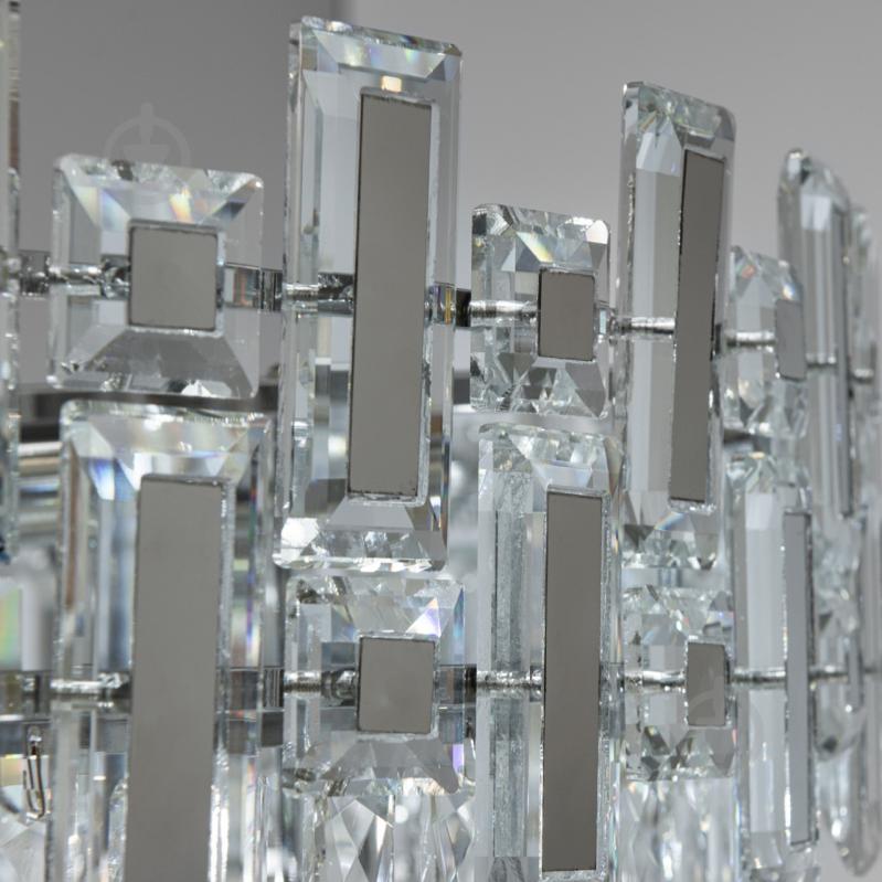 Люстра подвесная V-WATT REGN CHR 8x40 Вт E14 хром - фото 3