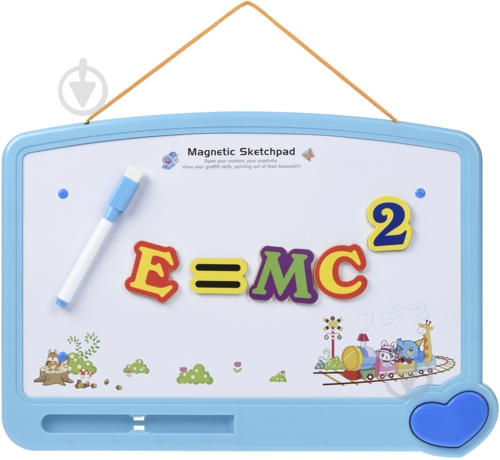 Магнитная доска для рисования Same Toy синяя 009-2018Ut - фото 1