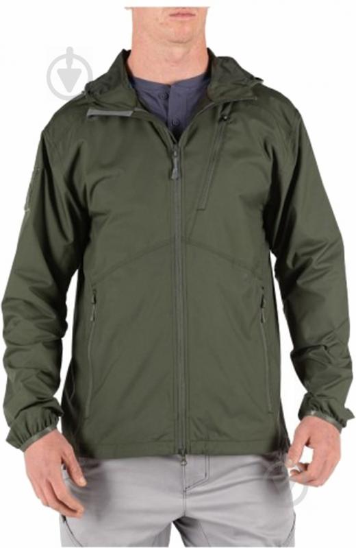 Куртка 5.11 Tactical Cascadia Windbreaker Jacket L зеленый - фото 1