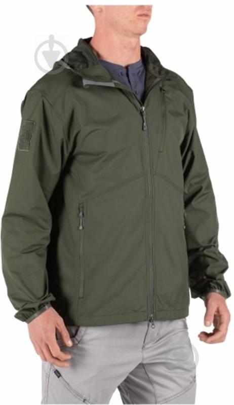 Куртка 5.11 Tactical Cascadia Windbreaker Jacket L зеленый - фото 3