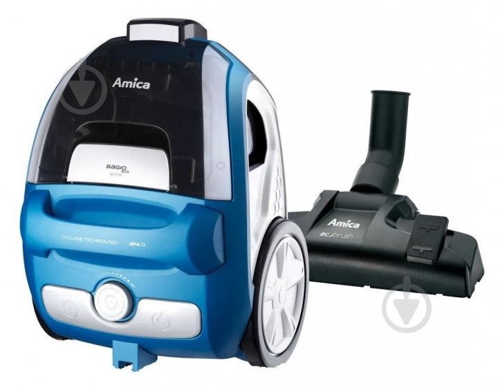 Пилосос циклонний Amica VM 3041 Bagio Eco blue - фото 4