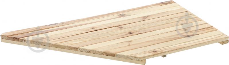 Полка для стеллажа деревянная LEVOR Wood дерево светлое 35x1000x500 мм - фото 