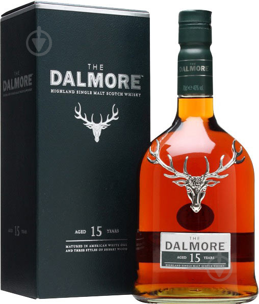 Віскі Dalmore 15уо 40% в подарунковій коробці 0,7 л - фото 1