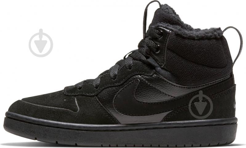 Черевики Nike Court Borough Mid 2 CQ4026-001 р.32 чорний - фото 4