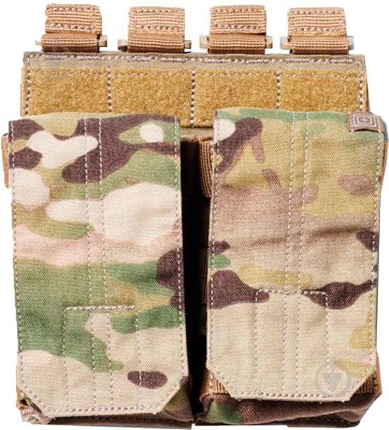 Підсумок 5.11 Tactical тактичний подвійний для магазинів AR BUNGEE COVER DBL MCM [169] Multicam - фото 2