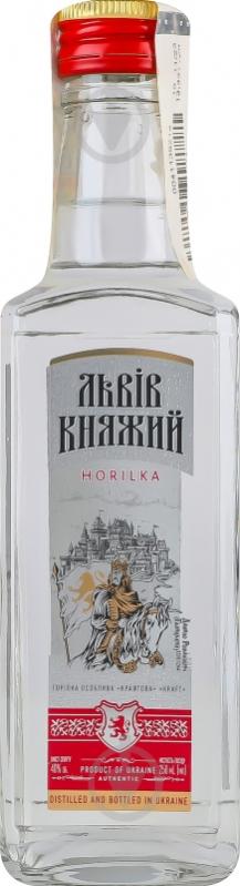 Водка Львів Княжий Craft (4820210840632) 0,25 л - фото 1