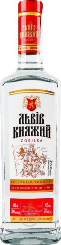 Водка Львів Княжий Craft 0,5 л - фото 10