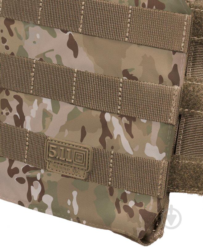 Плитоноска 5.11 Tactical для бронежилета "TACTEC PLATE CARRIER", Multicam - фото 10