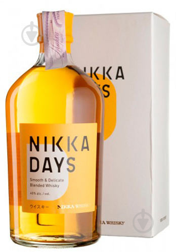 Віскі Nikka Days 40% в подарунковій коробці 0,7 л - фото 1