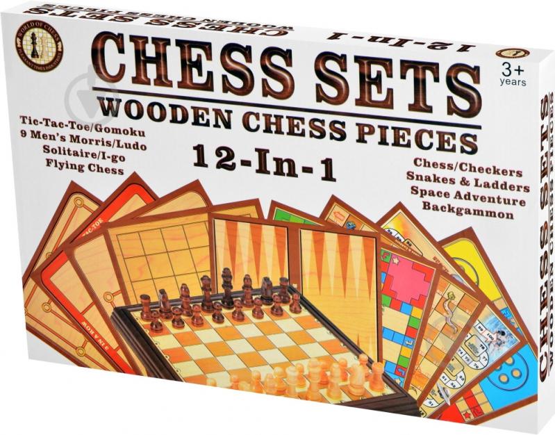 Игра настольная Same Toy Шахматы 12 в 1 522Ut - фото 3 Игра настольная Same Toy Шахматы 12 в 1 522Ut - фото 3