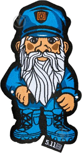 Нашивка 5.11 Tactical Police Gnome Patch 999 Multi - фото 1