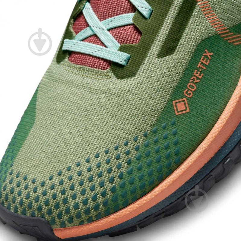 Кросівки чоловічі Nike REACT PEGASUS TRAIL 4 GTX DJ7926-300 р.45,5 зелені - фото 7