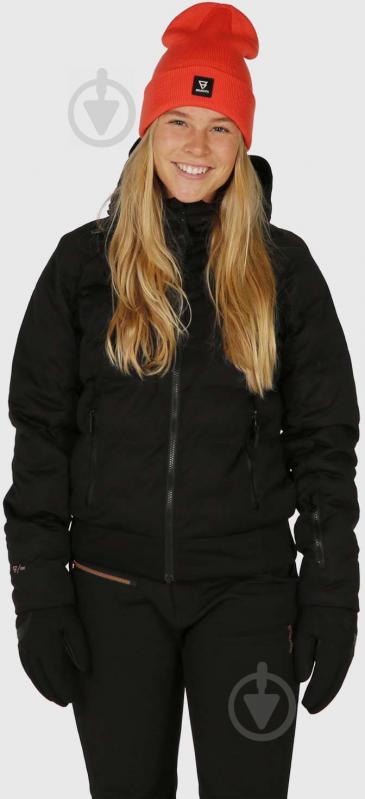 Куртка жіноча зимова Brunotti Firecrown Women Snowjacket 2022123287-099 р.S чорна - фото 4