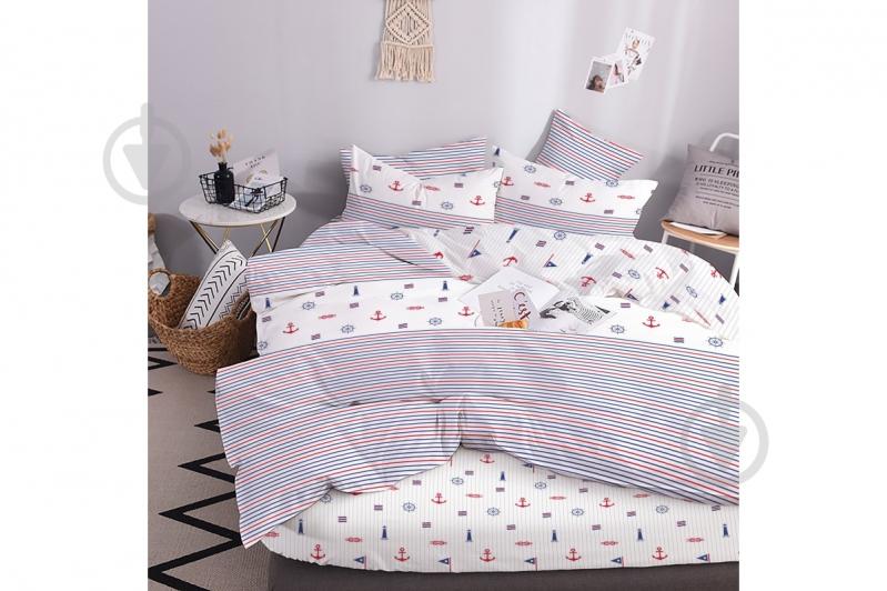 Комплект постельного белья Sea Dream евро с рисунком ТЕП - фото 1