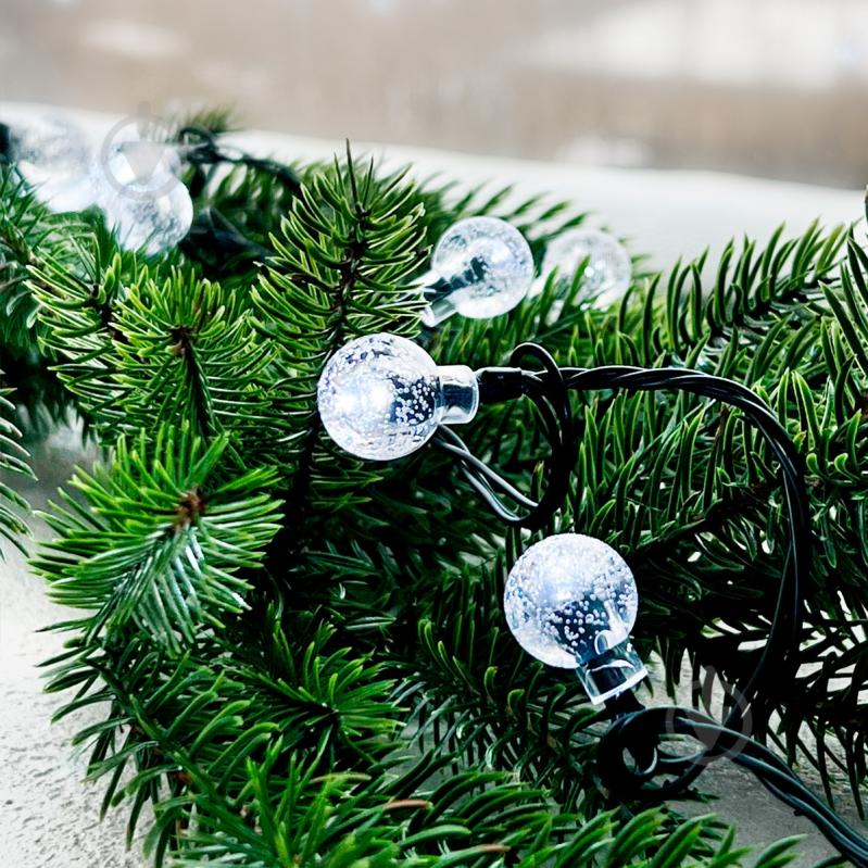 Гірлянда МВМ MY HOME світлодіодна (LED) 200 ламп 23 м (DH-LAMP-10 WHITE) - фото 5