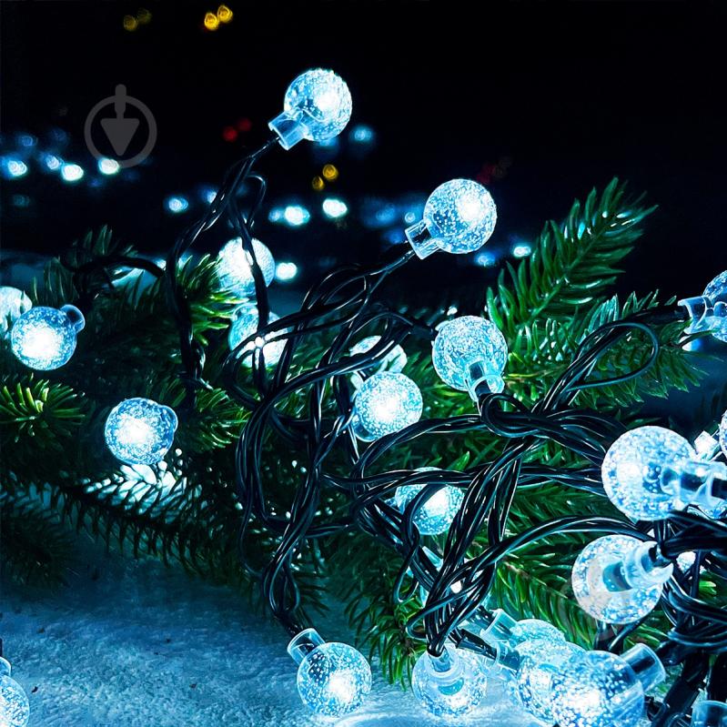 Гірлянда МВМ MY HOME світлодіодна (LED) 200 ламп 23 м (DH-LAMP-10 WHITE) - фото 8