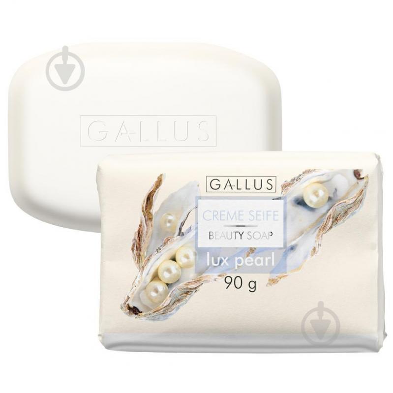 Крем-мыло Gallus Creme Жемчуг 90 г - фото 1 Крем-мыло Gallus Creme Жемчуг 90 г - фото 1