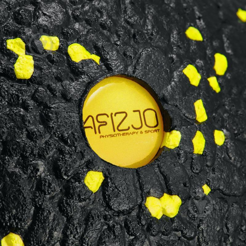 Масажний м'яч 4fizjo EPP Ball 10 4FJ0216 Black/Yellow - фото 2