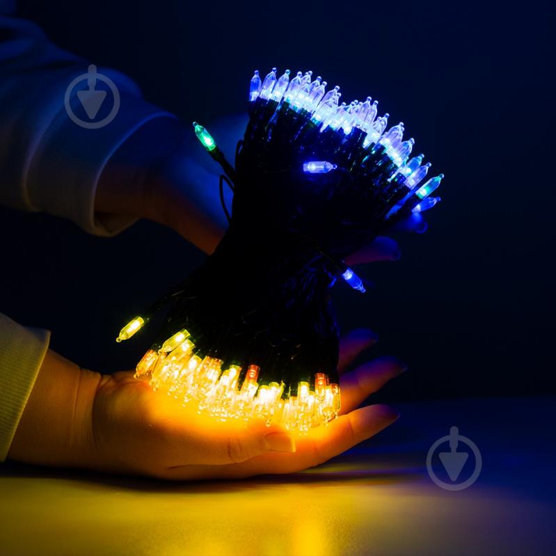 Гирлянда МВМ MY HOME светодиодная (LED) 100 ламп 13 м (DH-LAMP-07 COLOR) - фото 2