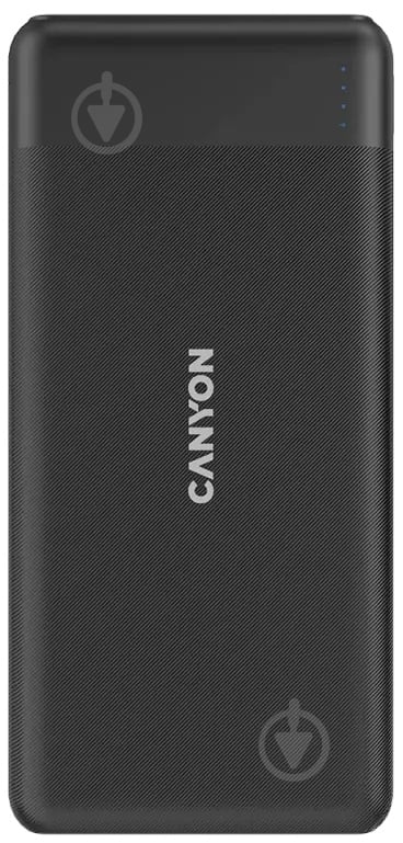 Повербанк Canyon 10000 mAh black (CNE-CPB1009B) - фото 1