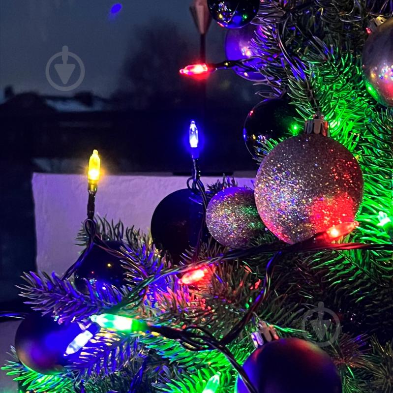 Гірлянда МВМ MY HOME світлодіодна (LED) 200 ламп 23 м (DH-LAMP-08 COLOR) - фото 8