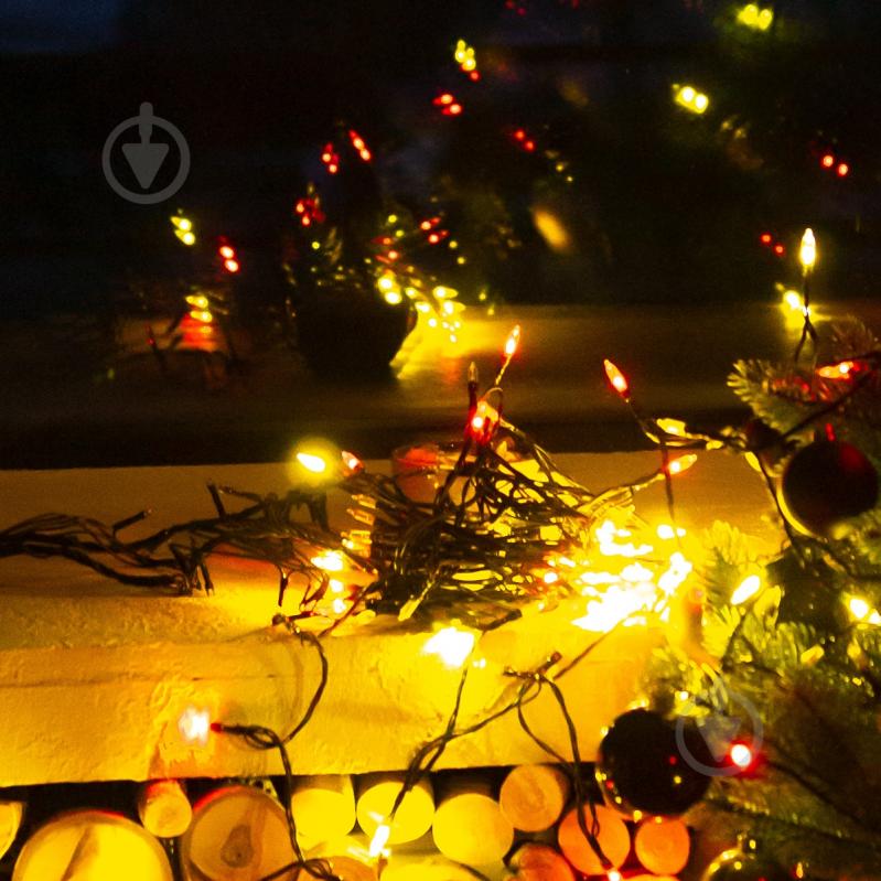 Гірлянда МВМ MY HOME світлодіодна (LED) 200 ламп 23 м (DH-LAMP-08 COLOR) - фото 10